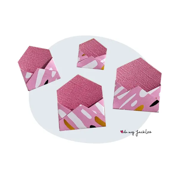 Tribal Pink Mini Envelopes by OhMyJackles