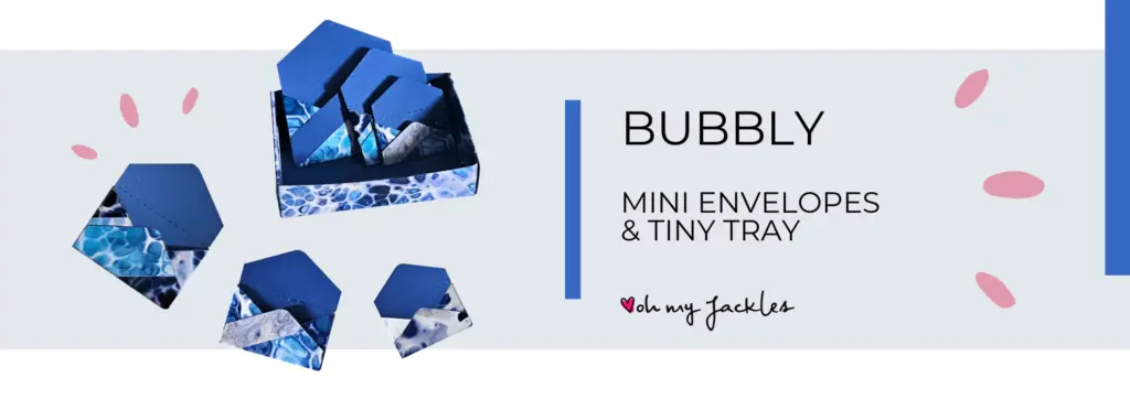 Bubbly Mini Envelopes & Tiny Tray Long Banner by OhMyJackles