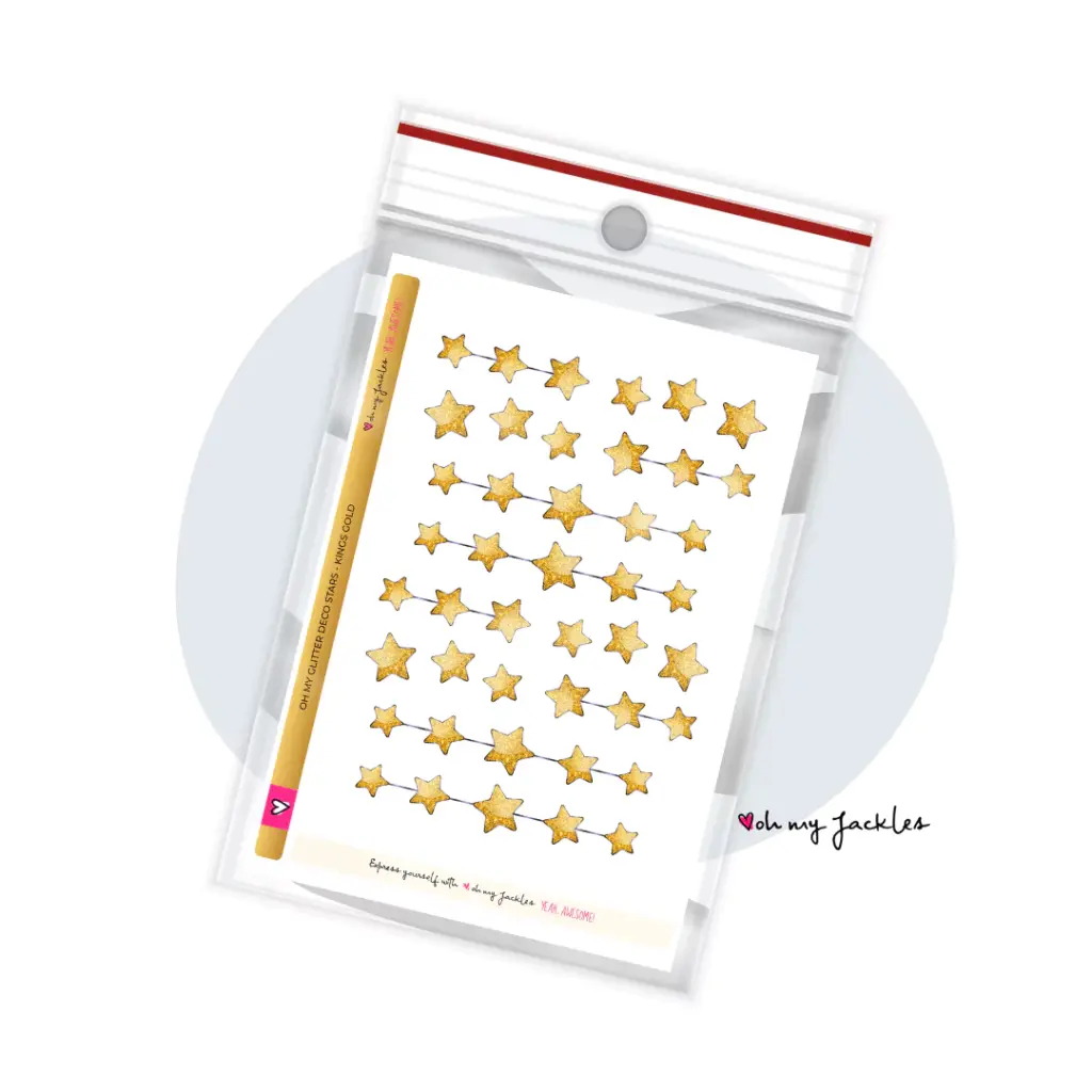 Kings Gold Deco Stars a5 by OhMyJackles