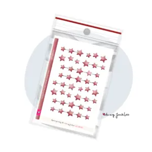 ROSE CANDY DECO STARS