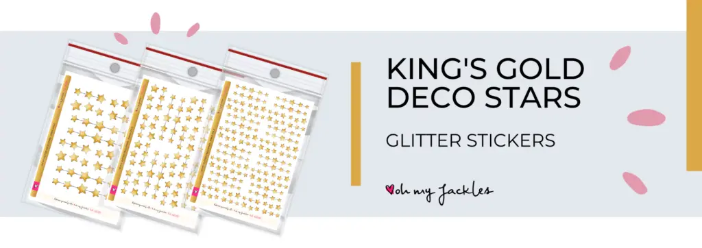 Kings Gold Deco Stars long banner by OhMyJackles