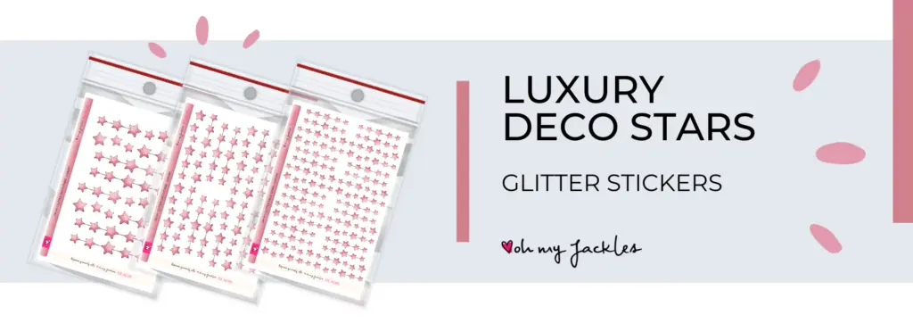 Luxury Deco Stars Long Banner by OhMyJackles