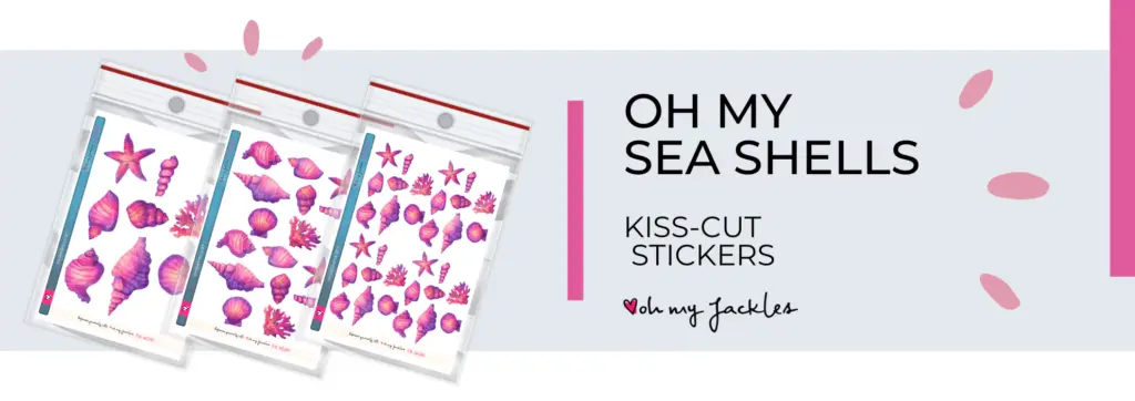 Oh My Sea Shells LONG BANNER by OhMyJackles