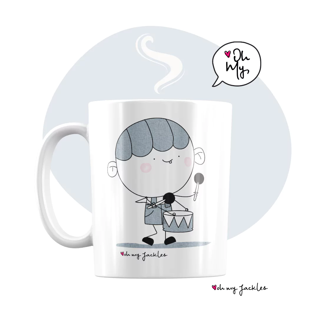 Charlie Music Mug by OhMyJackles 2024