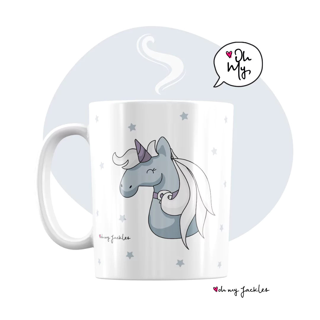 Skullbow Pony Mug by OhMyJackles 2024