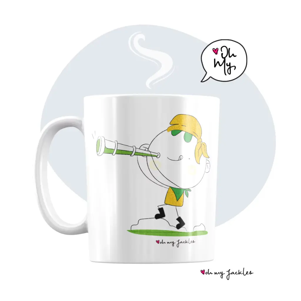 Jackson Search Mug Green by OhMyJackles 2024