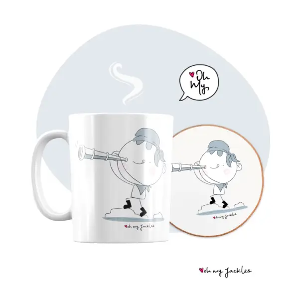 Jackson Search Mug & Coaster by OhMyJackles 2024