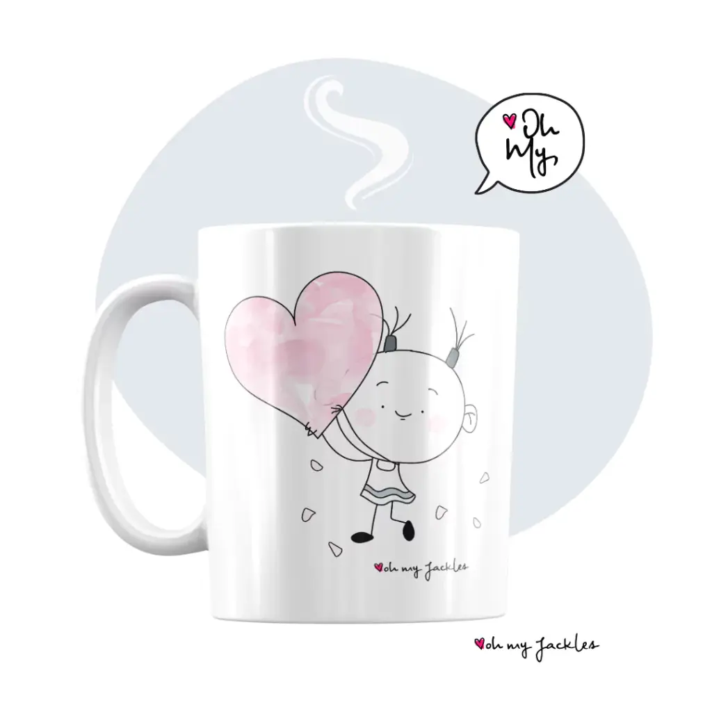 Lisl Heart Mug by OhMyJackles 2024